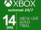 XBOX LIVE GOLD 14 dni - AUTOMAT 24/7