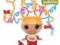 LALKA LALALOOPSY - Scribbles Splash - SILLY HAIR