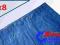 PLANDEKA 5x8 NIEBIESKA WZMACNIANA PLANDEKI PŁACHTA