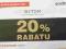 Kupon rabatowy BYTOM 20%