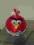Angry Birds bombka , ozdoba do postawienia