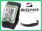 PULSOMETR SIGMA PC 3.11 ZEGAREK STOPER ZIELONY