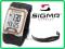 PULSOMETR SIGMA PC 3.11 ZEGAREK STOPER POMARAŃCZ