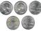USA - Zestaw 25 centów, różny rocznik