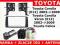 Ramka radiowa złącze iso Toyota Corolla Verso 02-