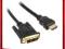 InLine Adapter HDMI na DVI - Kabel High Speed - 0.