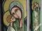 Matka Boża Madonna MINIATURA IKONA AUTORSKA unikat
