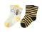 GYMBOREE 2pack SKARPETKI bee chic *NOWE* 4T-5T