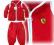 PUMA SCUDERIA FERRARI dres nowy ocieplany 86 cm