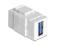 Łącznik gender USB3.0/A  gn-gn DELOCK typ KEYSTONE