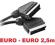 Przewód kabel EURO SCART 2,5m 21pin DVB-T DVD STB