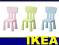 MAMMUT krzesełko IKEA 3 kolory KRZESŁO dla dziecka