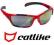 OKULARY CATLIKE OKULARY MAVERICK CZERWONY