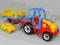 POLSKI TRAKTOR Z PRZYCZEPĄ SAMOCHODZIK GRATIS