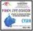Tusz sublimacyjny Prim Jet Color - CYAN 100ml