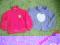 Zestaw 2 szt sweter bluza polar 110 116
