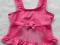 *** ŚLICZNY KOSTIUM KĄPIELOWY RÓŻ *** r.86-98