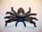 Świecznik figurka pająk tarantula goth gothic