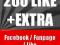 200 LIKE + EXTRA FACEBOOK FANPAGE LUBIE TO FIRMA