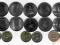 Indie 10 sztuk monet  Rarytas Polecam /172AV/