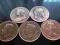 Zestaw  starych monet (domowe wykopki)Rodzinka