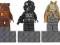 LEGO magnes magnesy STAR WARS Jar Jar Pilot Wicket