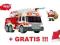 DICKIE DUŻA STRAŻ POŻARNA ŚWIATŁA DŹWIĘK + GRATIS