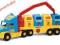 AUTO DUŻE Super Truck ŚMIECIARKA WADER 75 CM  *CZ*