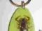 AFGANISTAN fluorescencyjny brelok skorpion UNIKAT