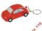 Brelok czerwone auto PU 73921