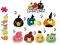 ANGRY BIRDS Pluszak z dźwiękiem 13cm CZERWONY HIT