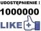 Udostępnienie na 1 000 000 Fanów Facebook Fanpage