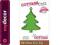 Wykrojnik CottageCutz Christmas Tree Tag CCE199