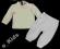 NOWY WELUROWY KOMPLECIK __ BLUZA+ SPODNIE __ 56/62