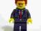 LEGO minifigurka President Business (tlm002)