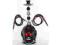 SHISHA Z DIODAMI W OCZACH (NA BATERIE) 3 WĘŻE - 55