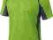 T-Shirt zielono-szary z poliestru (100%), 160G