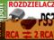 AUDIO RCA -Podłącz Głośniki do konsoli - PROMOCJA