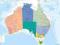 Australia - Oficjalna Mapa - plakat 91,5x61 cm