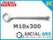 HAK HUŚTAWKOWY OCZKOWY DO HUŚTAWKI M10 X 300mm