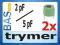 Trymer 2pF - 5pF ____ 2 sztuki