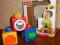 AKTYWNE KLOCKI FISHER PRICE BRILLIANT BASICS 3 szt