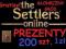 THE SETTLERS ONLINE SŁONECZNY GRÓD PREZENTY 200szt