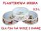PLASTIKOWA MISKA DLA PSA KOTA 0,5L MIX WZORÓW