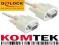 Kabel szeregowy COM null modem RS232 9F/9F 10m krk