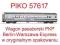 GLEDZIU KOLEJKA PIKO WAGON 57617 PKP BWE ORYG.OPA.