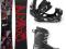 Nowy Zestaw Snowboard Raven Decade 156cm