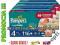 PAMPERS Active Baby Maxi 4 348 szt 3 x116+GRATIS