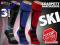 Skarpety termoaktywne narciarskie SKI SPORT 35-38