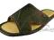 Pantofle papcie klapki męskie skóra r 40